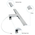 thumbnail image 3 of Lámpara LED para espejo de baño de 40 cm, 10 W, 700 lúmenes, lámpara para espejo de baño de 230 voltios rodeada de aluminio, luz para espejo de baño 3 en 1, resistente al agua IP44 WddnAot, 3 of 5