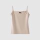 thumbnail image 1 of TaTaai Women Fashion Sleeveless Tank Top Crew Neck Solid Color German Fleece Base Layer Ruffled Lace Soft Warm Non See-through Machine Washable No Fading Daily Wear Camisole Gift, 1 of 5