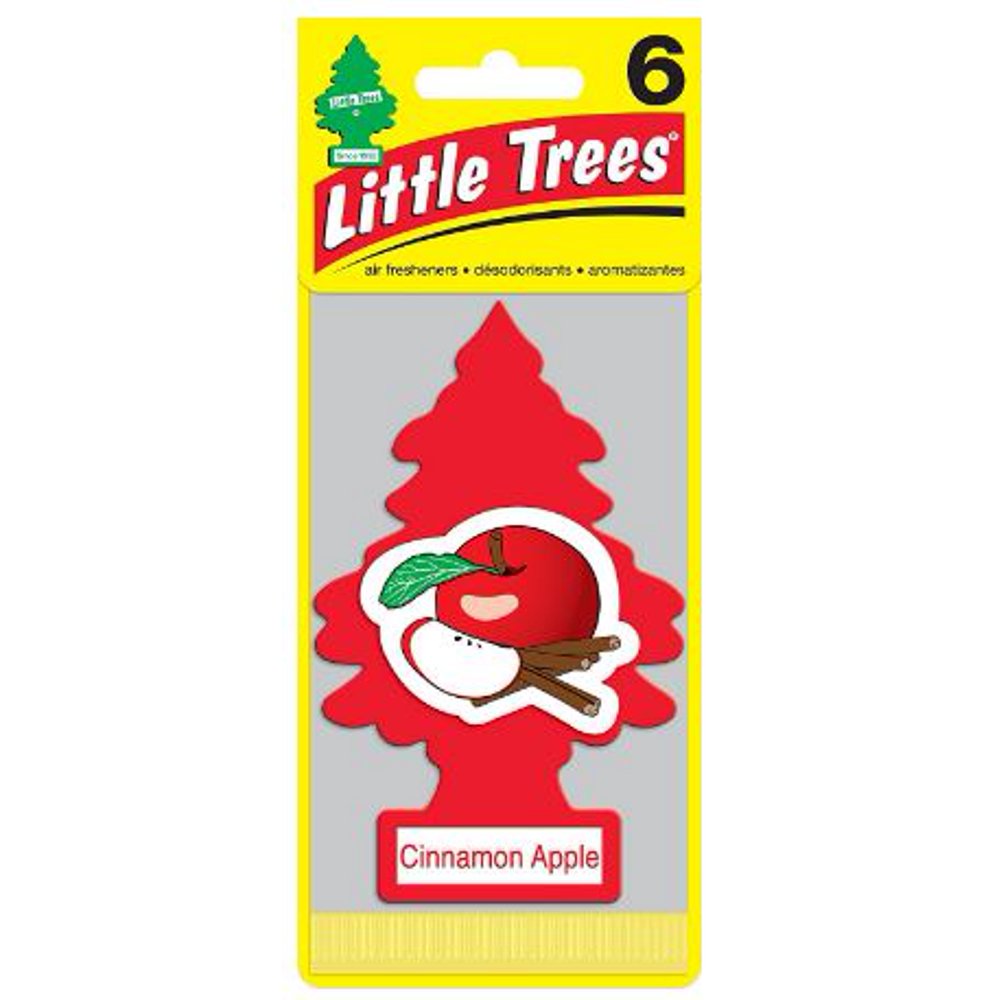 LITTLE TREES air freshener Cinnamon Apple Fragrance 3Pack Walmart