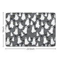 thumbnail image 5 of Ghostly Boo Halloween Pattern Flannel Non Slip Door Rugs,Washable Door Mats Indoor,Decorative Door Mats,Dirt-Resistant and Absorbent Doormat for Entrance,Bedroom,Kitchen,Bathroom,23.5x16in(60x40cm), 5 of 5