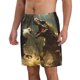 thumbnail image 2 of Fotbe Dinosaur Bald Eagle Trajes de Baño Estampados para Hombre, Shorts de Verano de Secado Rápido, Ropa de Playa, Bañadores-3X-Large, 2 of 6
