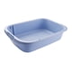 thumbnail image 2 of Bandeja de arena para mascotas Orinal Inodoro Sartenes grandes Fácil de limpiar Parte superior abierta Caja de arena para gatos Lados altos para Kitty Azul 52x35x12cm Salvador Bandeja de arena para gatos, 2 of 10