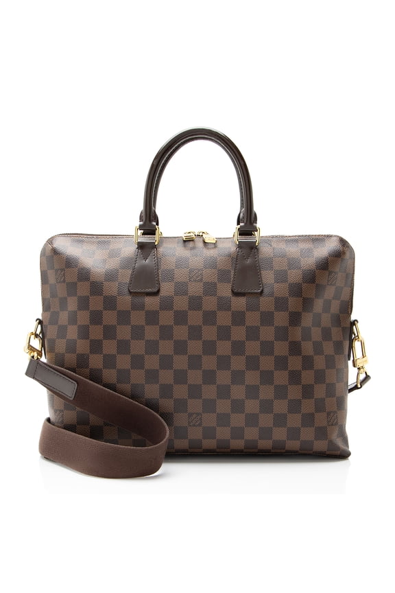 Pre-Owned Louis Vuitton Damier Ebene Porte Documents Jour Bag