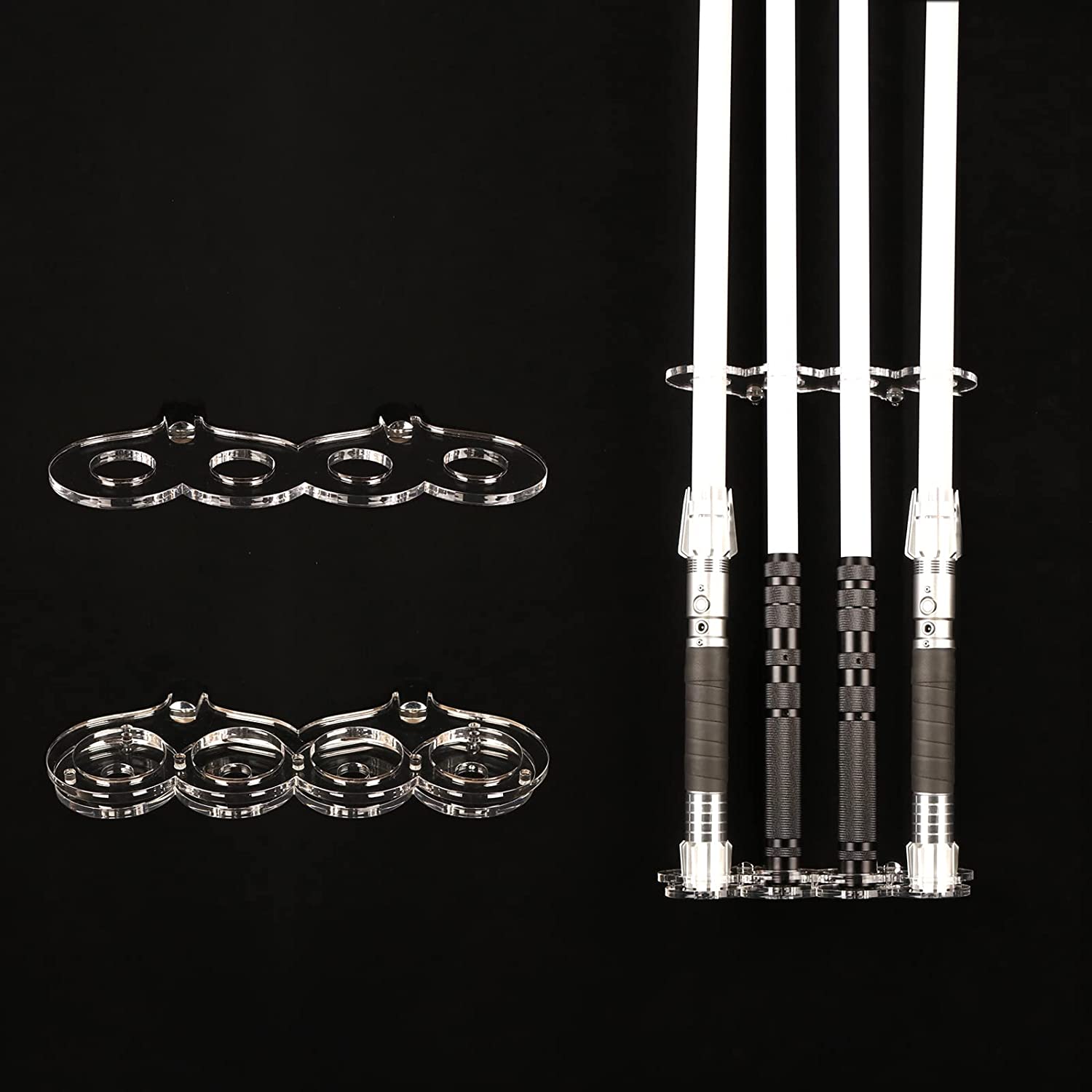 Lightsaber Wall Mount Vertical Lightsaber Holder Acrylic Lightsaber