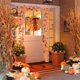 thumbnail image 5 of Decoraciones de Halloween, adornos de Halloween, hojas de arce simuladas, hojas de enredaderas, decoración de Halloween, festival de Acción de Gracias, diseño de escena de sala de estar, enredaderas s, 5 of 6