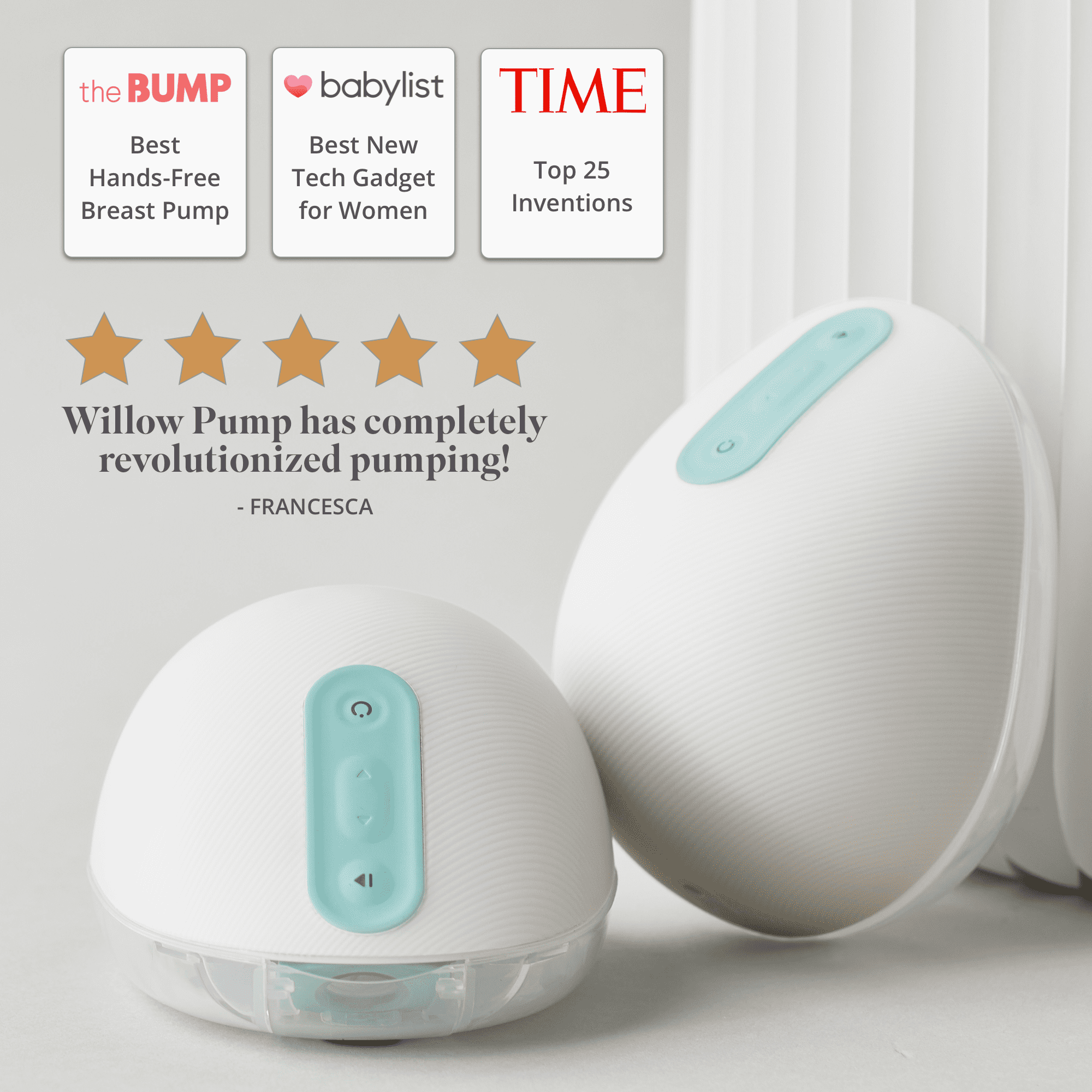 Willow 3.0 Pump Breast Pump Flanges, 2-Pack | Breast Shield & Nipple  Visibility for Hands-Free Breast Feeding | Compatible with Willow Pump Milk  Bags (Clear, 21mm) - Walmart.com