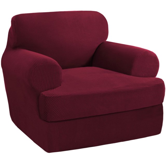 Stretch Couch Cushion Slipcovers Replacement Simple Solid Color All-Inclusive Cushion Sofa Cover Gift for Families Friends