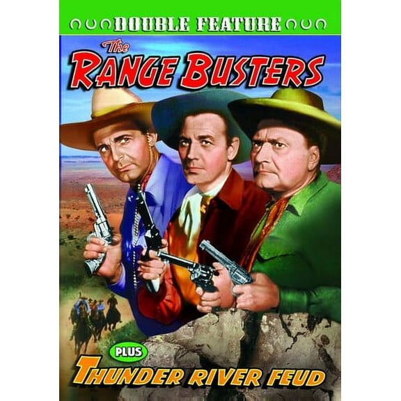 Range Busters & Thunder River Feud (DVD), Alpha Video, Western