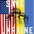 thumbnail image 3 of CafePress - Save Ukraine Stop War Pajamas - Women's Short Sleeve Print T-Shirt and Pants Dark Cotton Pajama Set, 3 of 7