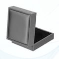 thumbnail image 4 of Caja de exhibición de monedas, estuche de monedas con soporte cuadrado para coleccionistas de dólares de plata, gris, 4 of 6