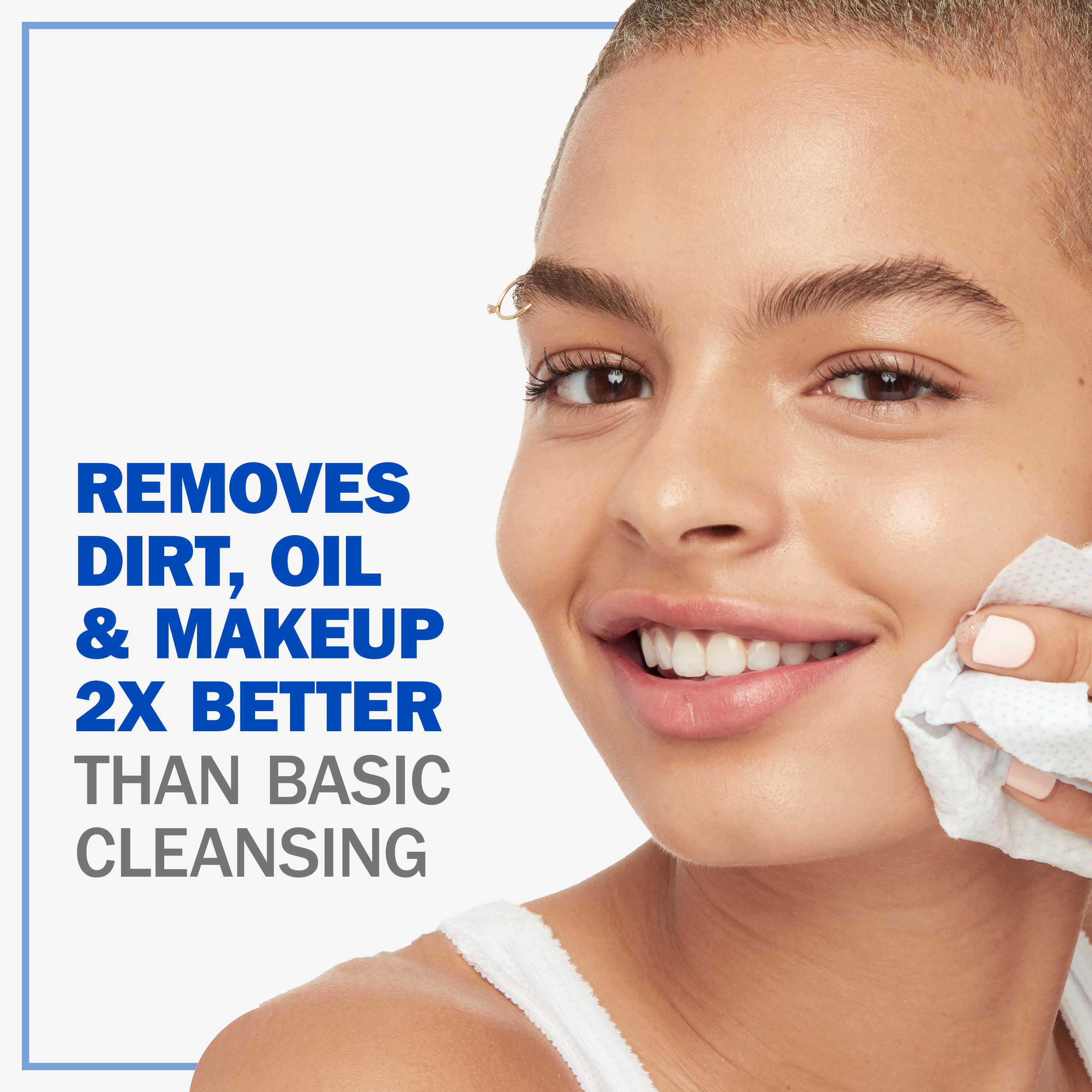 Olay Daily Skincare Deeply Purifying Cleansing Facial Wipes, Fragrance-Free, All Skin Types 66 Count - image 3 of 10