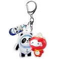 thumbnail image 1 of Juegos Olímpicos de Invierno Beijing Llaveros Mascot Key Ring Decor (Panda+Lantern) Tmvgtek Nuevos Originales, 1 of 4