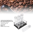 thumbnail image 3 of Tbos de Almacenamiento de Granos de Café, 6 PCS Borosilicato de Vidrio Monolosis de Granos de Café Contendor Con 6 Tábos, Para La Visisizón de Granos de Café Hojas de Té, 3 of 7