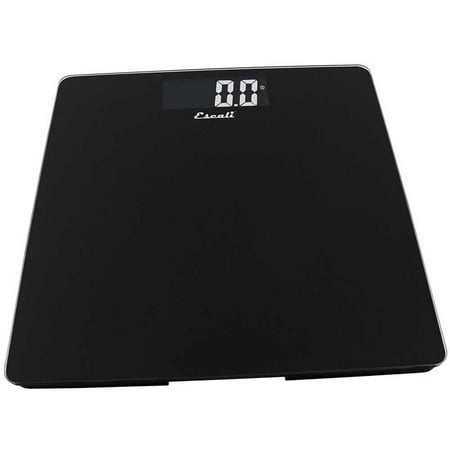 - Escali Glass Platform Bathroom Scale Silver
