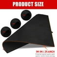 thumbnail image 3 of Heavy Duty Welding Fireproof Carbon Fiber Felt Blanket High Heat Protective 100x100cm, 3 of 8