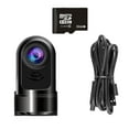 thumbnail image 1 of 360 Video Recorder 1080p 360° Rotating Mini Dashcam Cam Front and Rear 360°Rotating Car Camera 24h Parking Mode Night Mini Dashcam, 1 of 8