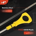 thumbnail image 3 of A-Premium Engine Oil Dipstick Compatible with Kia Sorento 2014-2020, Sedona 2014-2021, Telluride, Cadenza & Hyundai Santa Fe XL, Genesis Coupe, Palisade, Azera, Engine Oil Measuring Rod Dip Stick, 3 of 6