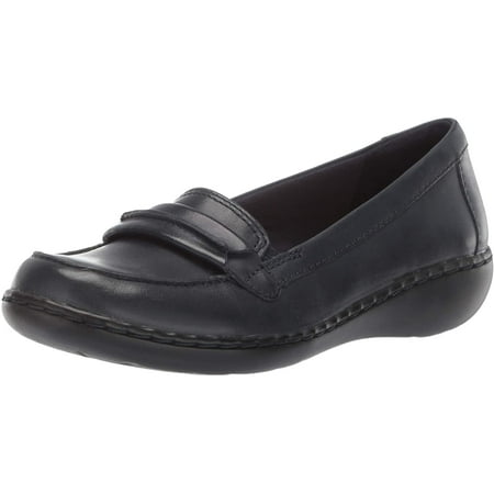 

Clarks Women s Ashland Lily Loafer 8M Navy NEW