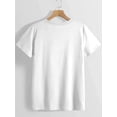 thumbnail image 2 of Women's Inspirational Bible Verse Cotton T-Shirt Loose Fit Short Sleeve Round Neck Top with Mason Jar Floral & Butterfly DesignTee Featuring Psalms 139:13 & John 3:16 (White), Round Neck, 2 of 6