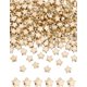 thumbnail image 1 of 500 piezas de dijes espaciadores de estrella de cinco puntas dorados de 5,5 x 6 x 3 mm, dijes de estrella de plástico CCB, accesorios para colgantes espaciadores sueltos con orificio de 1,5 mm., 1 of 4