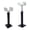 U-MGCGZJ-02, variant on 2 Pack U-Shaped Floor Jack - Adjustable Steel Beam Support for 4x2, 4x4, 4x6 Joists Heavy Duty Screw Jack with U-Head Telepost & House Jack.6-8.5 Inch Adjustment Range.