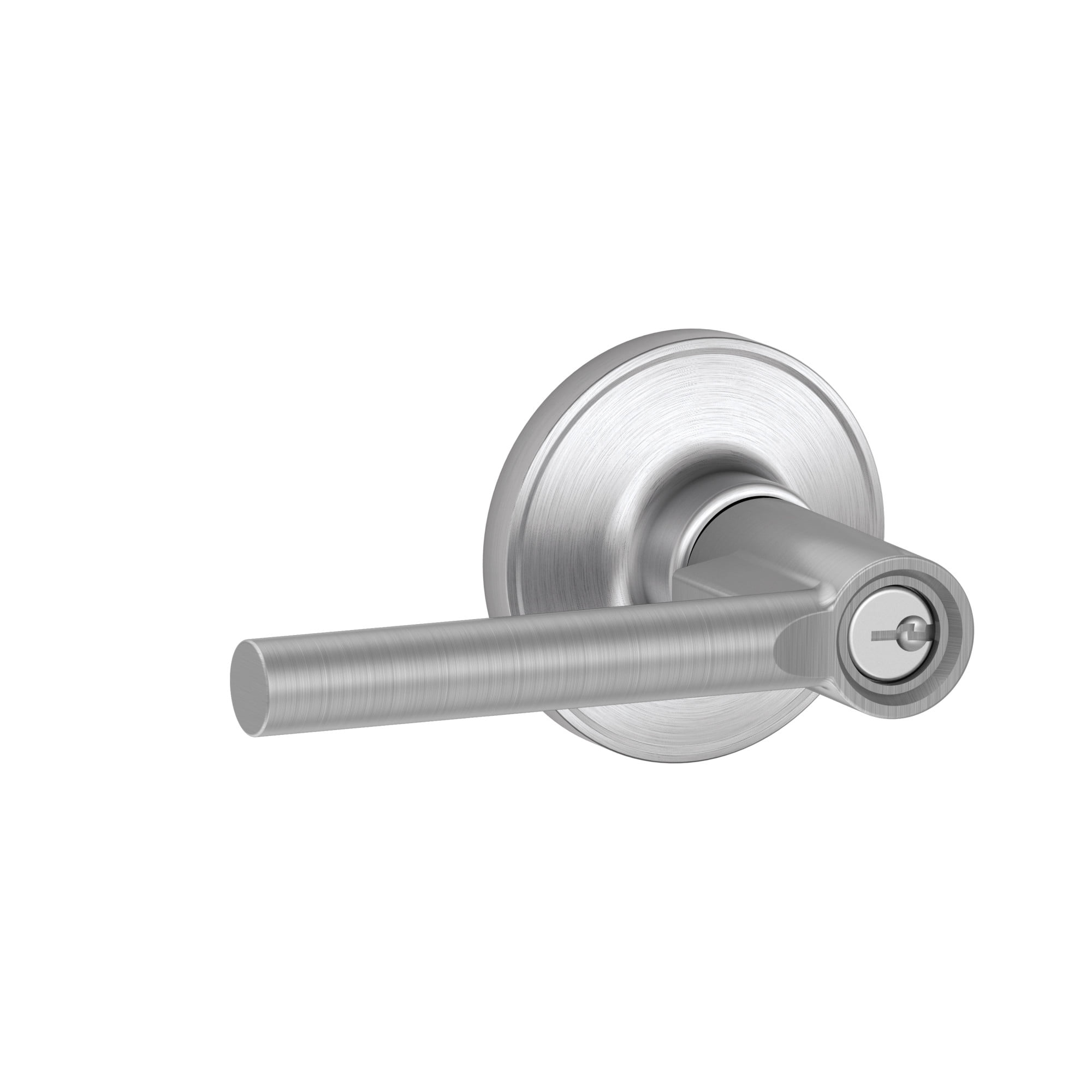 Schlage J54Brw Broadway Single Cylinder Keyed Entry Door Lever Set