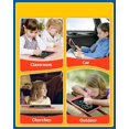 thumbnail image 4 of Tableta de dibujo para niños de 10 pulgadas, juguete para niños de 2, 3, 4, 5 y 6 años, juegos educativos, tableta de escritura LCD con pizarra mágica, regalo de cumpleaños de Navidad para niña y niño, 4 of 5