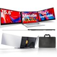 thumbnail image 1 of Extensor de pantalla triple para laptop Miesebe de 15.6" FHD USB-C, 1 of 7