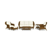 Tortuga Outdoor Sea Pines 6-Piece Seating Set w/ Sofa - Mojave