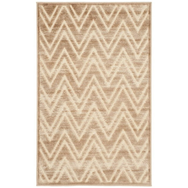 Safavieh Paradise 8' X 11'2" Power Loomed Rug in Caramel and Cream
