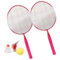 thumbnail image 4 of jinwen Badminton Rackets Children Shuttlecocks Racquet pink, 4 of 8