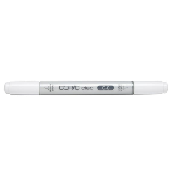 Copic Ciao Marker, Cool Gray No. 0