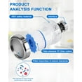 thumbnail image 3 of LYSSA -New 360° Faucet Water Filter Tap Filtration Kitchen Sink Mount Purifier System, 3 of 6