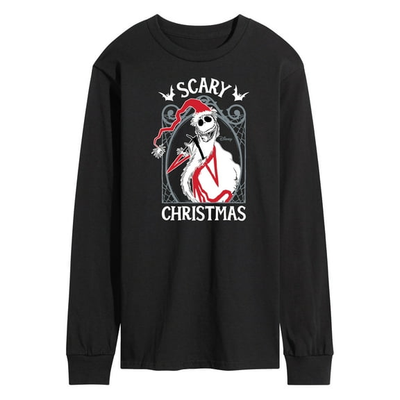 The Nightmare Before Christmas - Jack Scary Christmas - Men's Long Sleeve T-Shirt