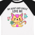 thumbnail image 4 of Inktastic My Aunt and Uncle Love Me with Cute Kitten and Flowers Boys or Girls Toddler T-Shirt, 4 of 5