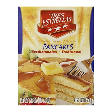 Tres Estrellas Traditional Hot Cakes Mix, (Pack of 2)