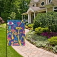thumbnail image 5 of Mushrooms and Eyes Garden Flag Double Sided Outdoor Banners for Courtyard Outdoor Lawn Farmhouse Holiday Decorations, 5 of 5