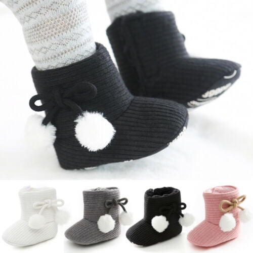 Casual Infant Booties Knit Knitted Crochet Newborn For Girls//boys Baby Shoes