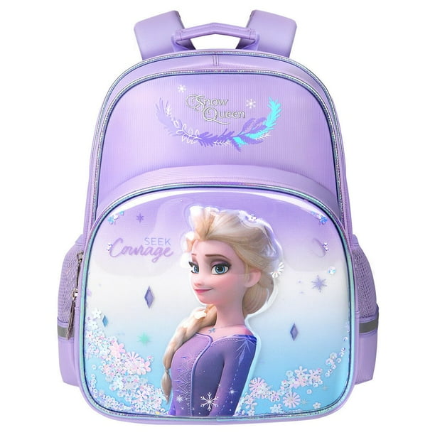 Mochila escolar Disney Frozen para ninas Elsa Anna mochila ortopedica de hombro para estudiantes de primaria gran capacidad regalo de cumpleanos para ninos hola suerte unisex Walmart en linea
