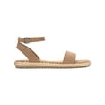 thumbnail image 2 of Style & Co. Womens Peggyy Faux Suede Flat Ankle Strap, 2 of 3