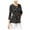 Black - blkcriblrose, variant on Alfani Womens Embellished Knit Blouse, Black, X-Small