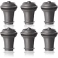 thumbnail image 4 of 6pcs - vacuum pump cap - gray, wine vacuum bottle cap, separate cap, 4 of 4