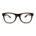 thumbnail image 1 of Classic Hipster Plastic Horn Rim Blue Light Filtering Computer Glasses Tortoise, 1 of 4