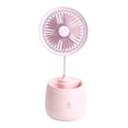 thumbnail image 1 of Cateissary Ventilador de pie recargable con opciones multicolores Ventiladores para el hogar Ventilador portátil Ventilador eléctrico Ventilador Electrodomésticos rosa, 1 of 2