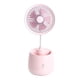 thumbnail image 1 of Naiovety Ventilador pequeño portátil con control de viento de 3 velocidades y soporte para bolígrafo para ventilador eléctrico Electrodomésticos rosa, 1 of 3