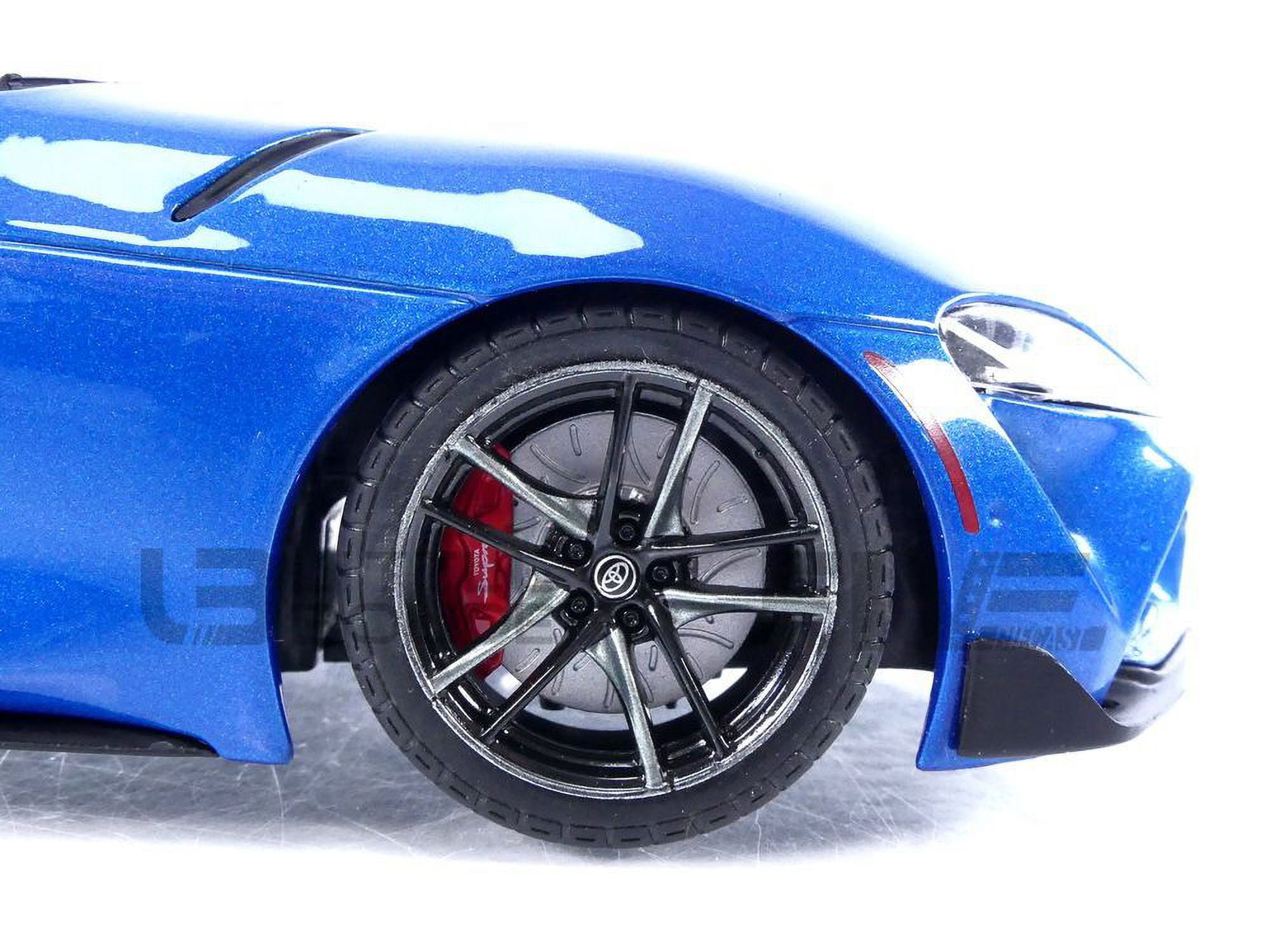 ソリド 1/18 トヨタ GR スープラ 2021 ブルー