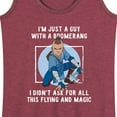 thumbnail image 3 of Avatar - The Last Airbender - Boomerang Guy - Women's Racerback Tank Top, 3 of 5