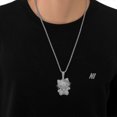 thumbnail image 5 of Hellokitty Diamond Necklace Pendant With High Quality Diamond Inlay Technique, 5 of 5
