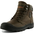 thumbnail image 6 of Palladium Pampa Shield Unisex Waterproof Leather Lace Up Boot In Khaki Size 10, 6 of 6