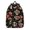 Mushroom and Moon, variant on Mushroom and Moth Black Pattern Backpack for School, Cute School Bag with Adjustable Shoulder Straps and Padded Back, 15.7"x11.8"x5.5"